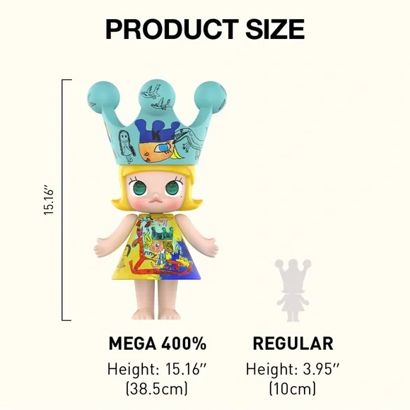Sealed] MEGA ROYAL MOLLY 400% Childishness